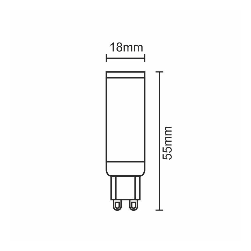 Λαμπτήρας LED G9/5W/230V 4000K