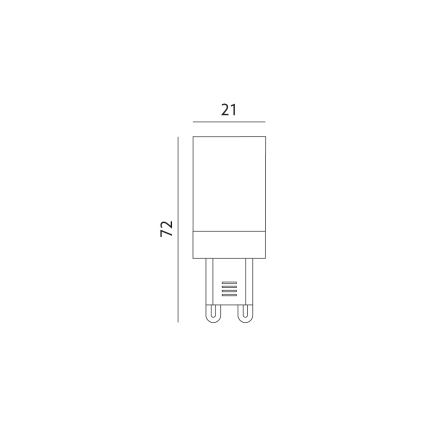 Λαμπτήρας LED G9/6W/230V 3000K