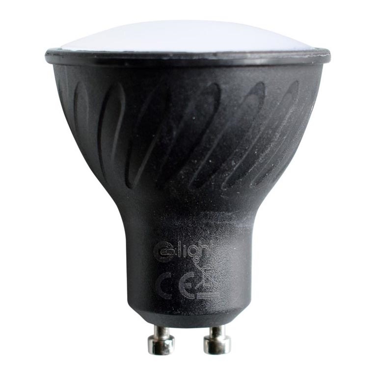 Λαμπτήρας LED GU10/6W/230V 3000K μαύρο
