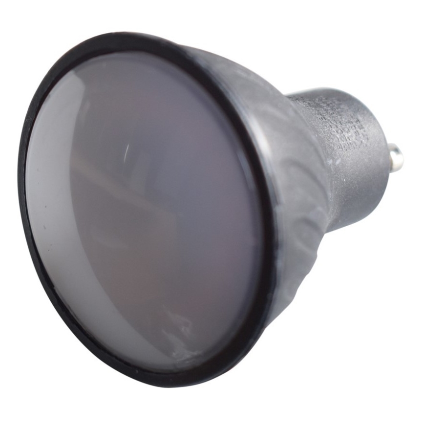 Λαμπτήρας LED GU10/6W/230V 3000K μαύρο
