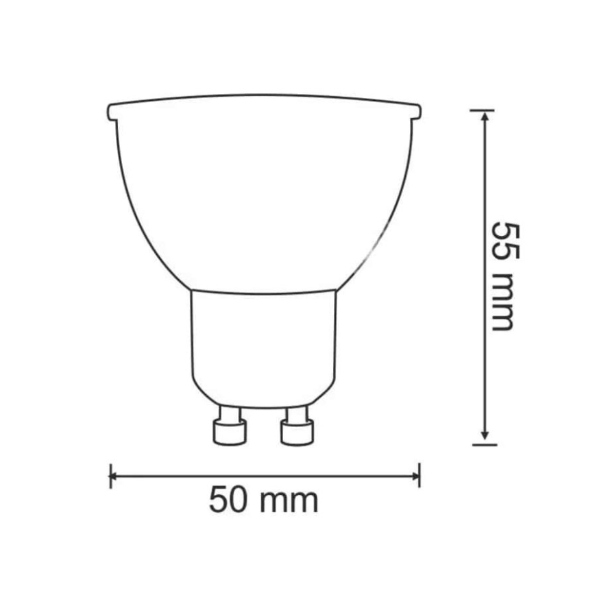 Λαμπτήρας LED GU10/7W/230V 3000K