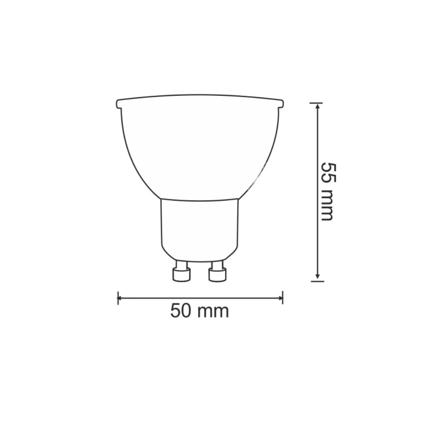 Λαμπτήρας LED GU10/7W/230V 4000K