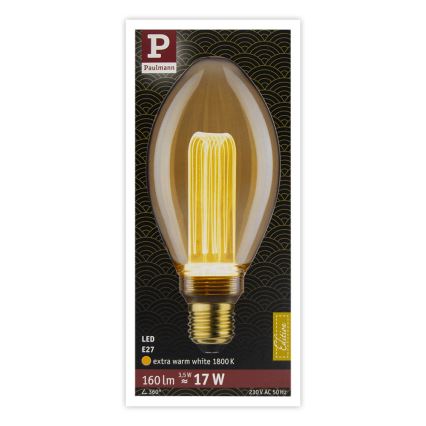 Λαμπτήρας LED INNER B75 E27/3,5W/230V 1800K - Paulmann 28878