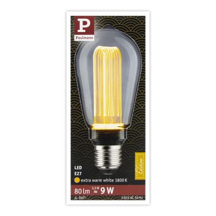 Λαμπτήρας LED INNER ST64 E27/3,5W/230V 1800K - Paulmann 28880