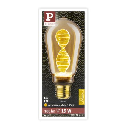 Λαμπτήρας LED INNER ST64 E27/3,5W/230V 1800K - Paulmann 28885