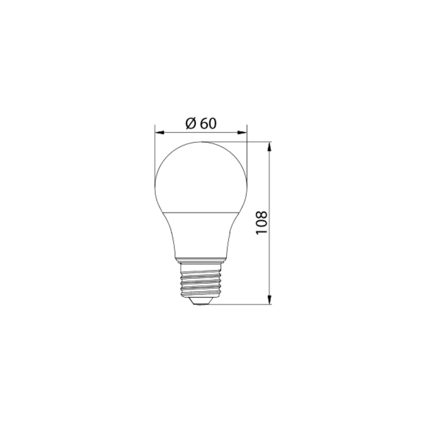 Λαμπτήρας LED LEDSTAR ECO E27/10W/230V 4000K