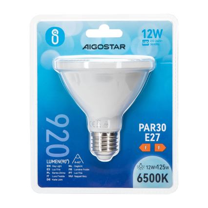 Λαμπτήρας LED PAR30 E27/12W/230V 6500K - Aigostar