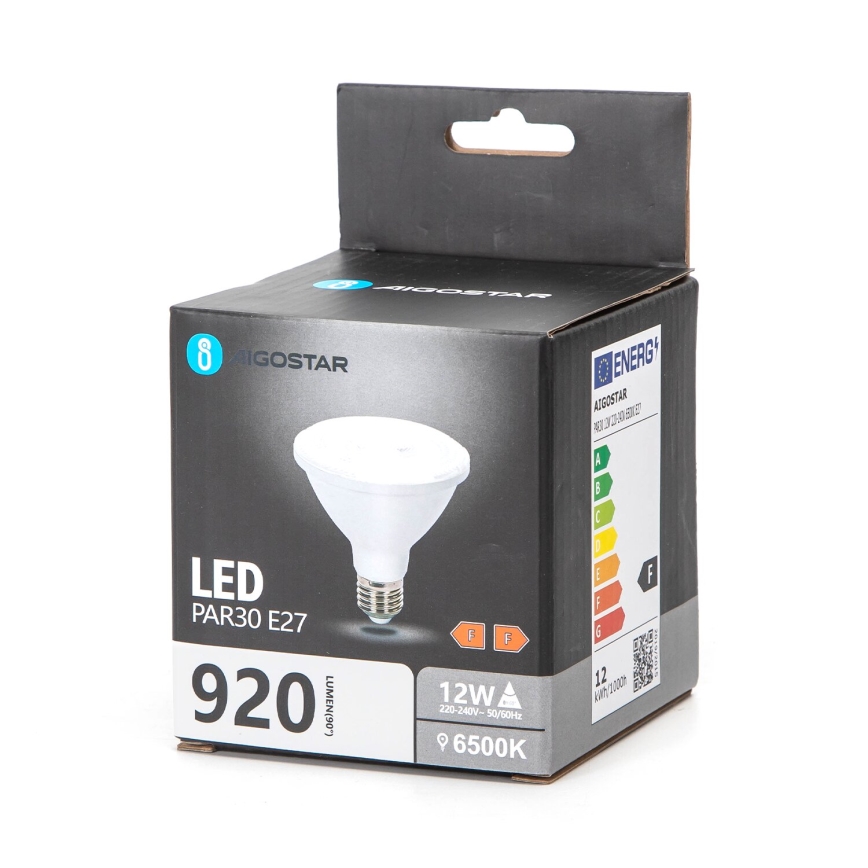 Λαμπτήρας LED PAR30 E27/12W/230V 6500K - Aigostar