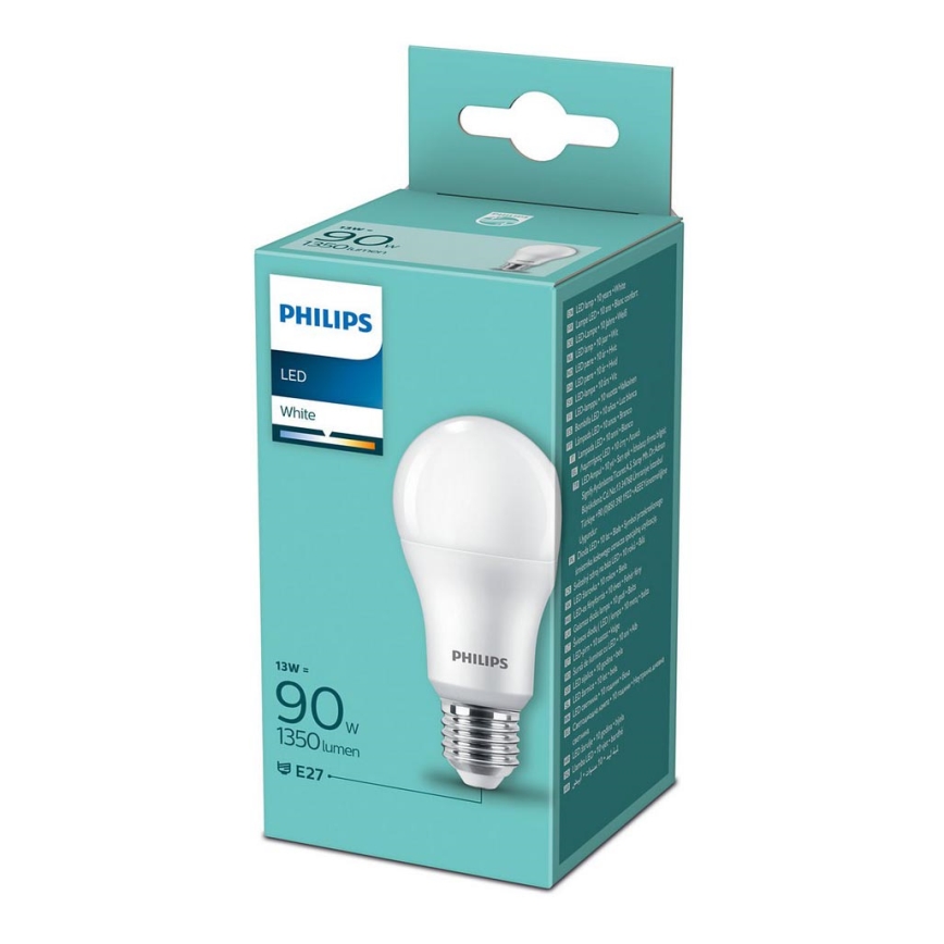 Λαμπτήρας LED Philips A60 E27/13W/230V 3000K