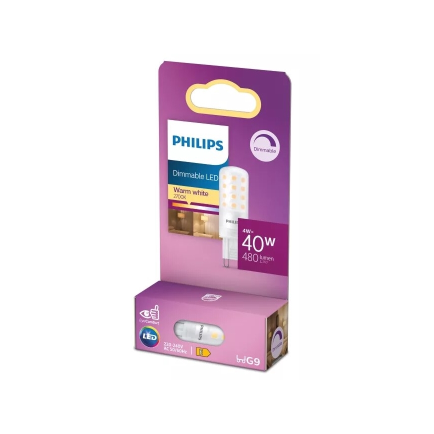 Λαμπτήρας LED Philips G9/4W/230V 2700K
