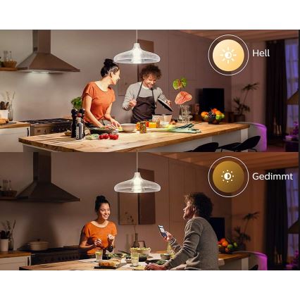 Λαμπτήρας LED Philips Hue WHITE E67 E27/15,5W/230V