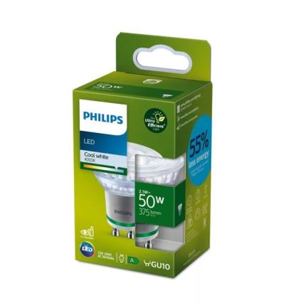 Λαμπτήρας LED Philips PAR16 GU10/2,1W/230V 4000K