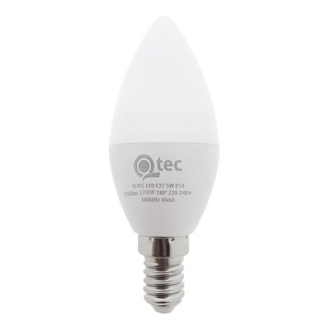 Λαμπτήρας LED Qtec C35 E14/5W/230V 2700K