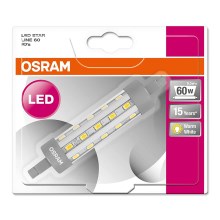 Λαμπτήρας LED R7s/6,5W/230V 2700K - Osram 118mm