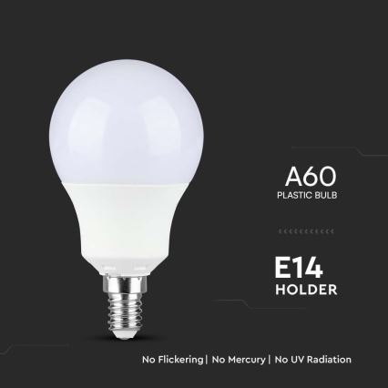 Λαμπτήρας LED SAMSUNG CHIP A60 E14/8,5W/230V 3000K