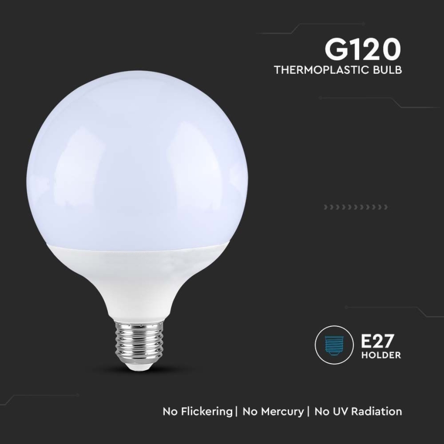 Λαμπτήρας LED SAMSUNG CHIP G120 E27/22W/230V 4000K