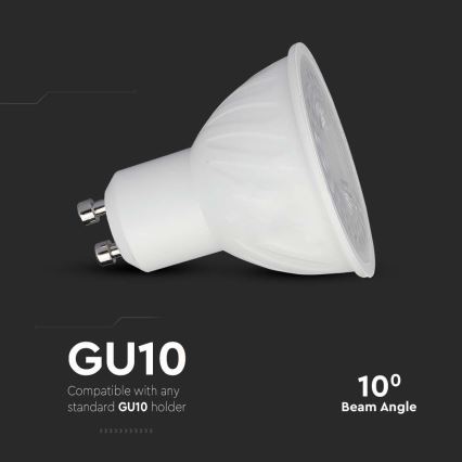 Λαμπτήρας LED SAMSUNG CHIP GU10/6W/230V 3000K