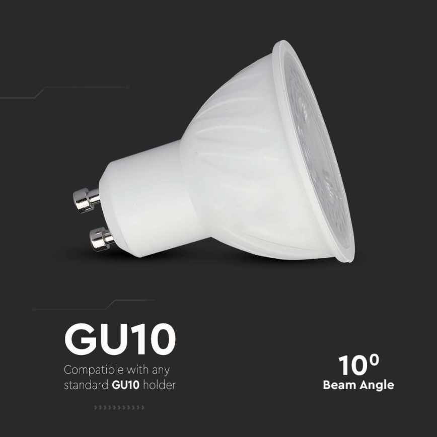 Λαμπτήρας LED SAMSUNG CHIP GU10/6W/230V 3000K