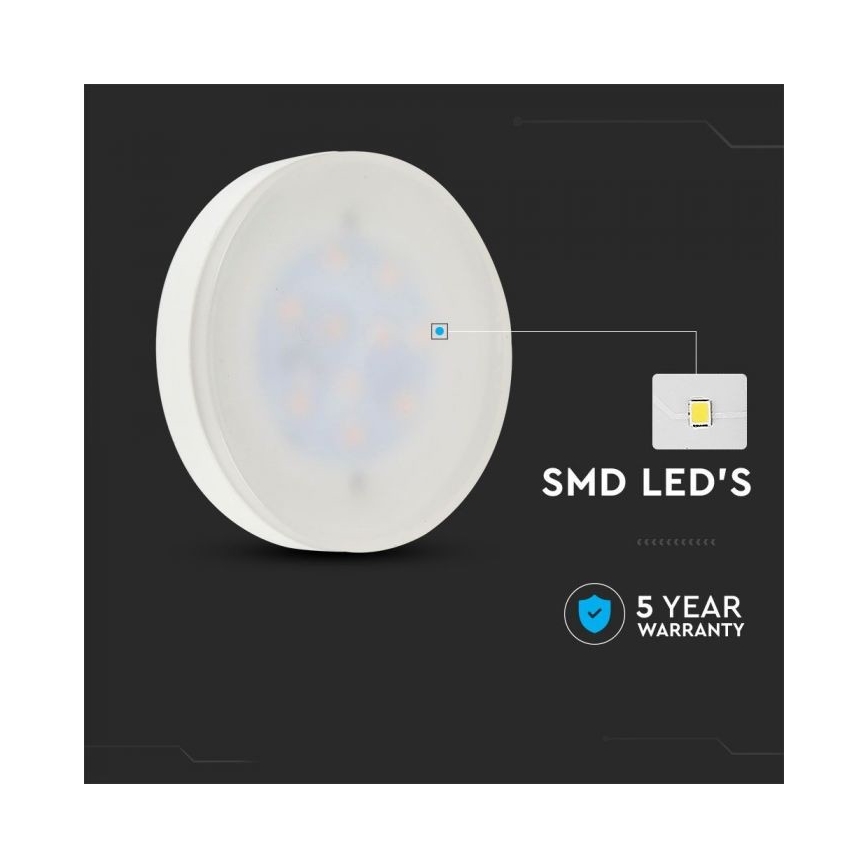 Λαμπτήρας LED SAMSUNG CHIP GX53/6,4W/230V 3000K