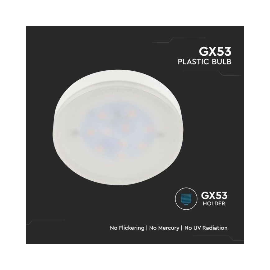 Λαμπτήρας LED SAMSUNG CHIP GX53/6,4W/230V 3000K