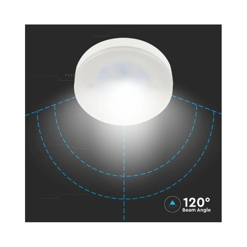 Λαμπτήρας LED SAMSUNG CHIP GX53/6,4W/230V 4000K