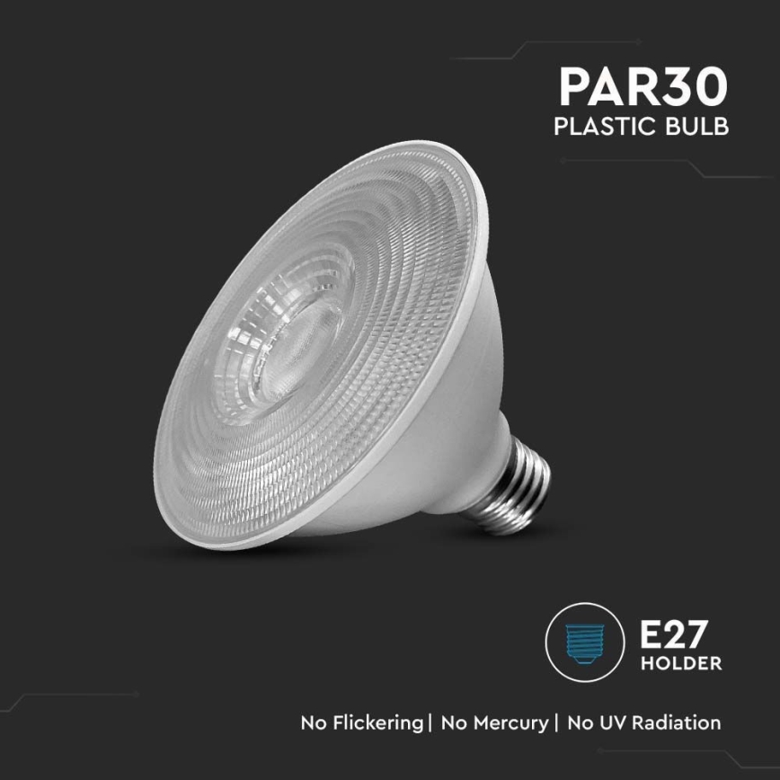 Λαμπτήρας LED SAMSUNG CHIP PAR30 E27/11W/230V 6500K