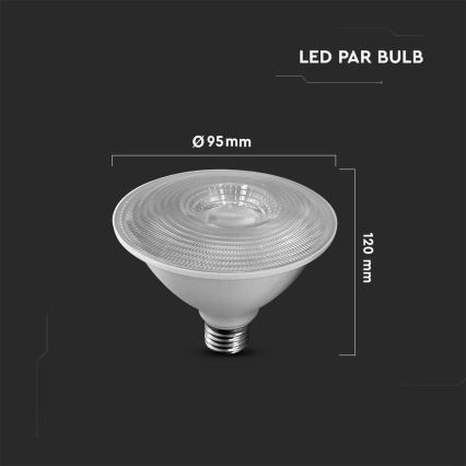 Λαμπτήρας LED SAMSUNG CHIP PAR30 E27/11W/230V 6500K