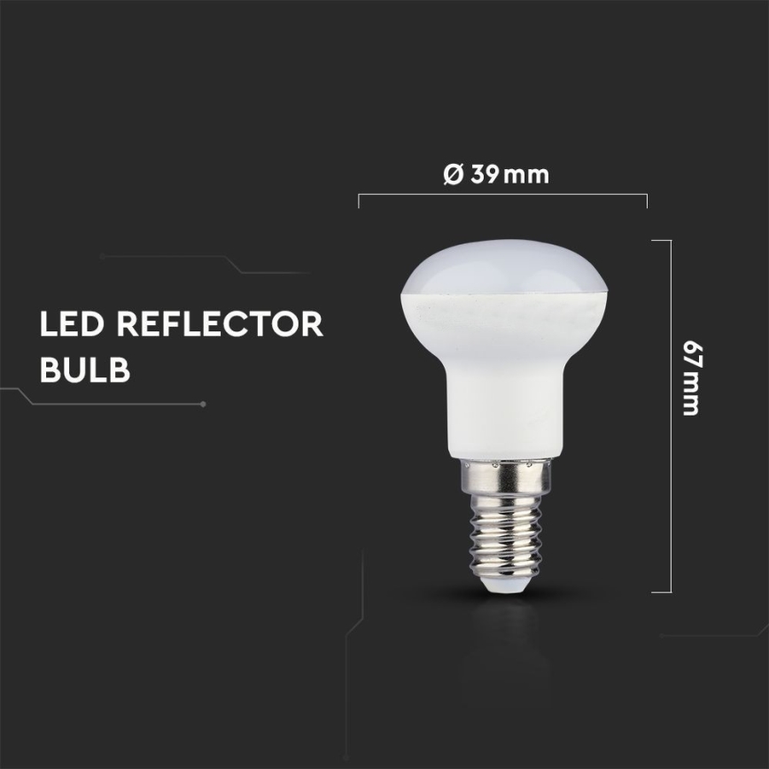 Λαμπτήρας LED SAMSUNG CHIP R39 E14/2,9W/230V 6500K
