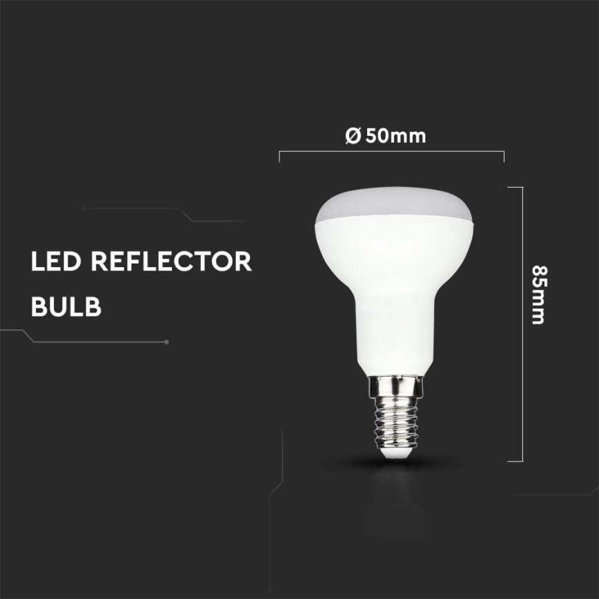 Λαμπτήρας LED SAMSUNG CHIP R50 E14/4,8W/230V 6500K