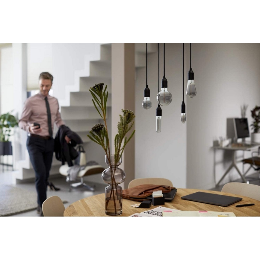 Λαμπτήρας LED SMOKY VINTAGE Philips ST64 E27/2,3W/230V 2700K