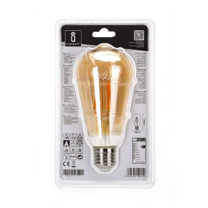 Λαμπτήρας LED ST64 E27/6W/230V 2200K - Aigostar