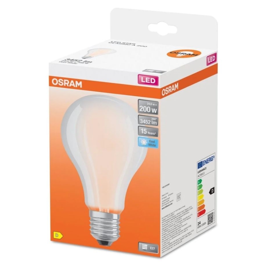 Λαμπτήρας LED STAR E27/24W/230V 4000K - Osram