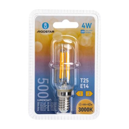 Λαμπτήρας LED T25 E14/4W/230V 3000K - Aigostar