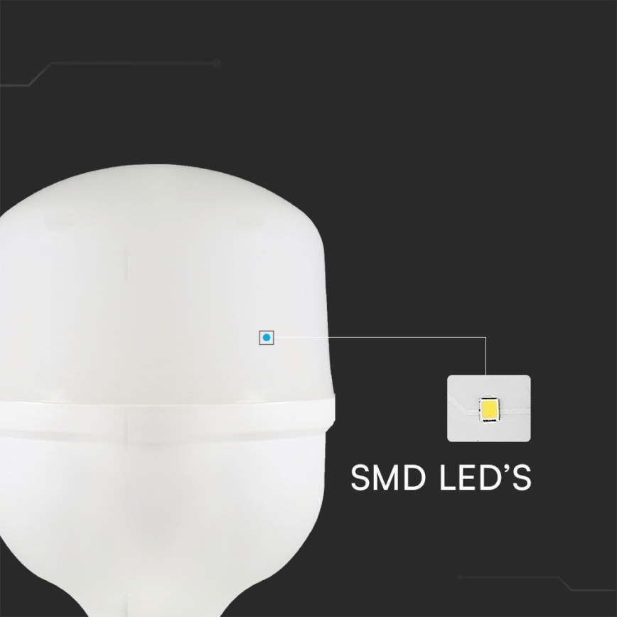 Λαμπτήρας LED T80 E27/20W/230V 4000K