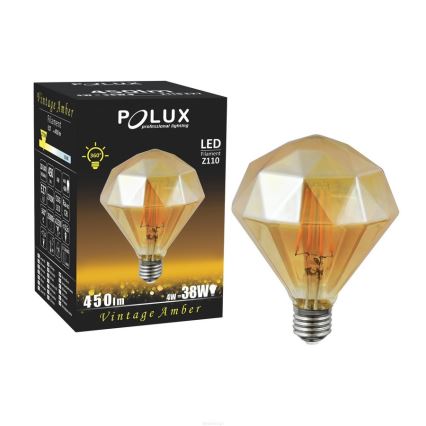 Λαμπτήρας LED VINTAGE AMBER E27/4W/230V 2700K