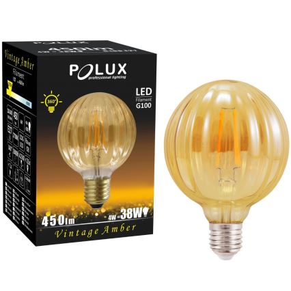 Λαμπτήρας LED VINTAGE AMBER E27/4W/230V G100