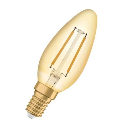 Λαμπτήρας LED VINTAGE E14/2,5W/230V 2400K - Osram