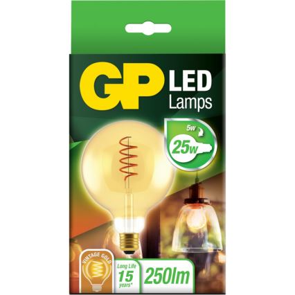 Λαμπτήρας LED VINTAGE G125 E27/5W/230V 2000K - GP