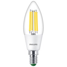 Λαμπτήρας LED VINTAGE Philips B35 E14/2,3W/230V 4000K