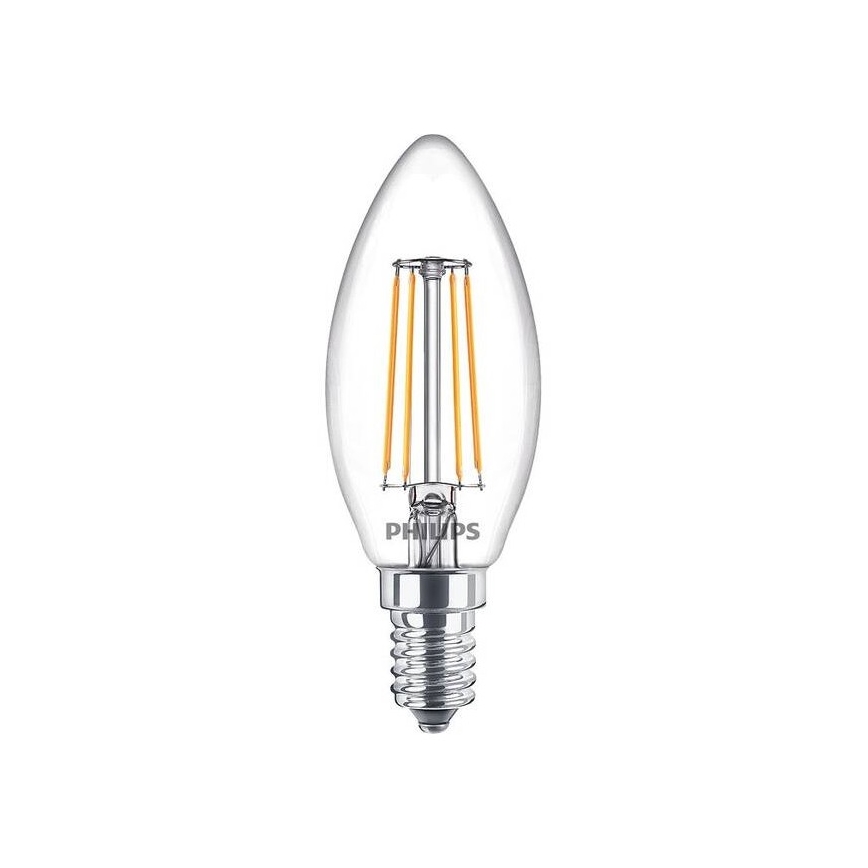 Λαμπτήρας LED VINTAGE Philips B35 E14/4,3W/230V 2700K