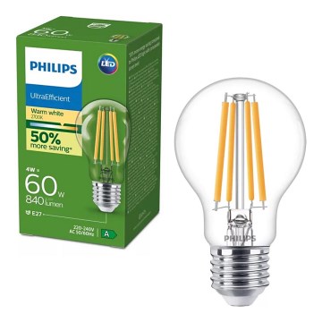 Λαμπτήρας LED VINTAGE Philips E27/4W/230V 2700K