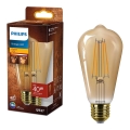 Λαμπτήρας LED VINTAGE Philips ST64 E27/7W/230V 1800K