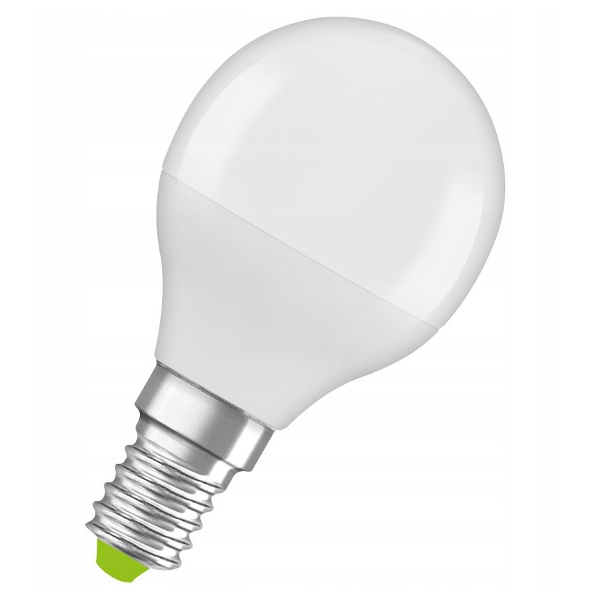 Λαμπτήρας LED από ανακυκλωμένο πλαστικό P45 E14/4,9W/230V 2700K - Ledvance