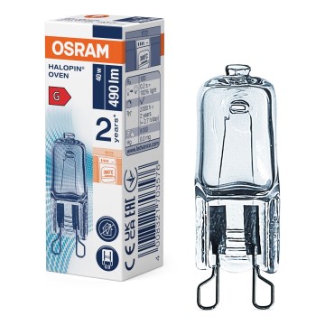 Λαμπτήρας φούρνου HALOPIN G9/40W/230V 2700K - Osram