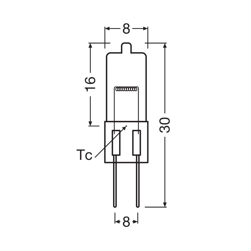 Λαμπτήρας φούρνου HALOSTAR G4/10W/12V 2700K - Osram
