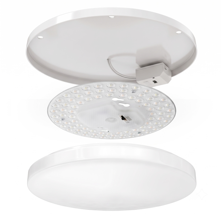 Μαγνητική μονάδα LED 18W 230V 2700–6500K Ø 17 cm - Brilagi