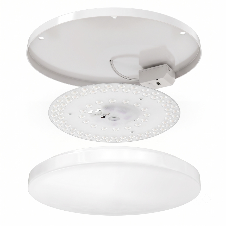 Μαγνητική μονάδα LED 36W/230V 2700-6500K, διάμ. 24 εκ. - Brilagi