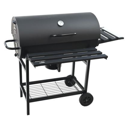 Μαύρη ψησταριά με κάρβουνα