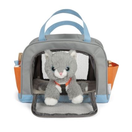 Μικρό πόδι - Λούτρινη γάτα με σετ φροντίδας