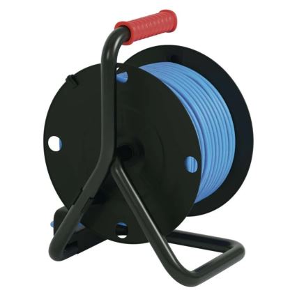 Μπαλαντέζα καρούλι με 4 πρίζες 25m σιλικόνη IP44